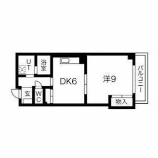 山名屋ビル【5階】の間取り