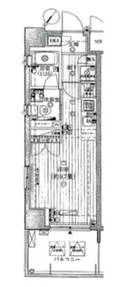 プレール・ドゥーク横浜サウスメゾンロワール【4階】の間取り
