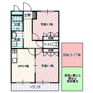 Palatino 1921【1階】の間取り