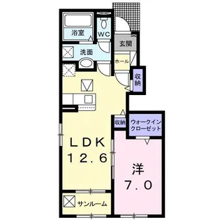 AKANE【1階】の間取り
