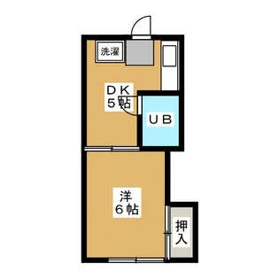 フルーヴ芦花【2階】の間取り