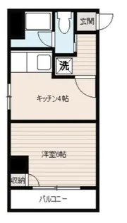 橋本ビル【5階】の間取り