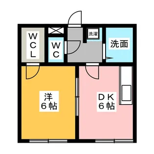 センピア豊場【1階】の間取り