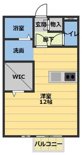 プレミール北口 A【2階】の間取り