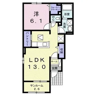 カランコエ III【1階】の間取り