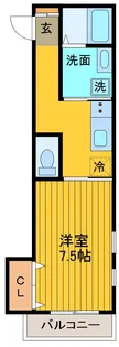 メゾンフラワー【2階】の間取り