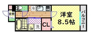 サニーキャンプ東雲II【1階】の間取り