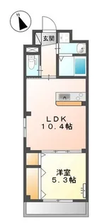 K ハウス II【2階】の間取り