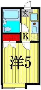 スプリング北綾瀬B【2階】の間取り