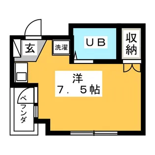 ペレ・ホーメル【3階】の間取り