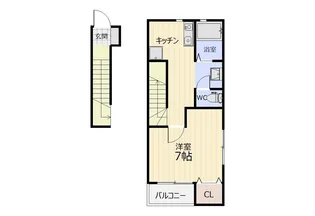 Arpeggio東棟【1階】の間取り