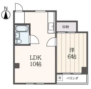 Spica二俣川【2階】の間取り