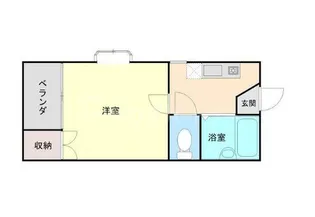 LISSAグランデ若宮B棟【2階】の間取り