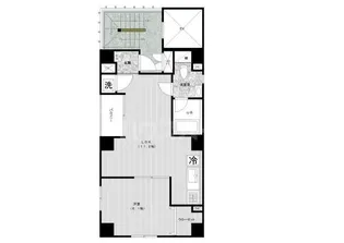 FUJI亀戸クロス【7階】の間取り