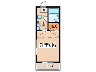 サノシャルム緑町【2階】の間取り