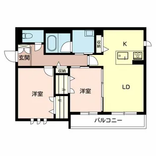 ShaMaison Tigre【2階】の間取り