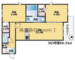 casa de papy【3階】の間取り