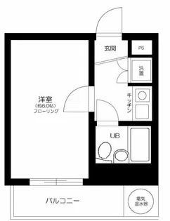 ファサード田園調布【4階】の間取り
