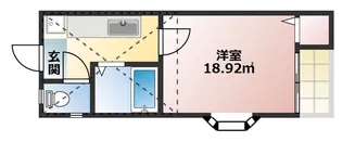 OAZO中村【2階】の間取り