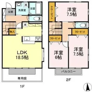 KIITOSの間取り