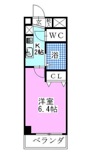 レジディア船橋IV【3階】の間取り