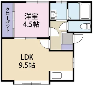 リヴィエール【2階】の間取り