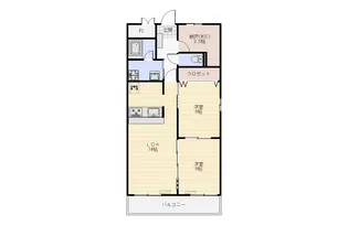 CASA AKI (カーサ アキ)【2階】の間取り