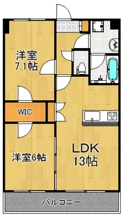 神奈川県横浜市港北区日吉本町6【マンション】の間取り