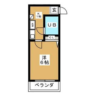 東京都大田区東糀谷2【マンション】の間取り