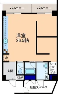 長町せせらぎビル【6階】の間取り