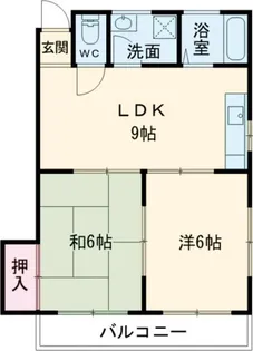 レッドハウス福益 A【2階】の間取り