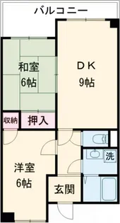 ブリージェ姫路【5階】の間取り