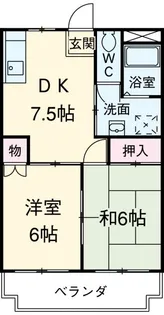 アーバニア武路【1階】の間取り
