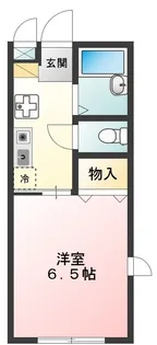 NSコート【1階】の間取り