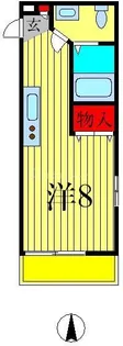 ヒューマンパレス南流山VII A棟【3階】の間取り