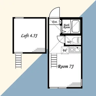 ユナイト宮前平リグーリア【2階】の間取り