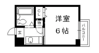マンションTATSUMIYA【1階】の間取り