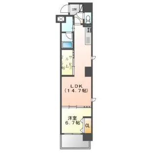 GOLD WING II【5階】の間取り