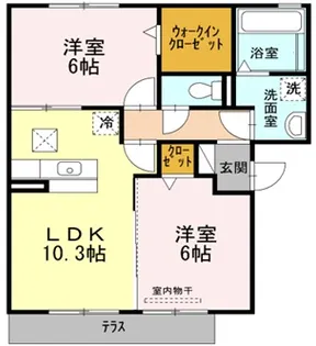 グランドゥール【3階】の間取り