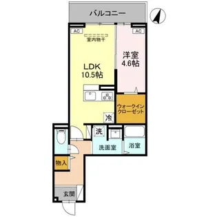埼玉県さいたま市南区文蔵1【アパート】の間取り