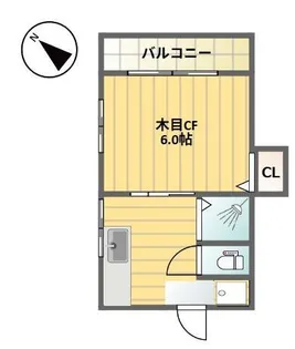 メゾン内山【3階】の間取り