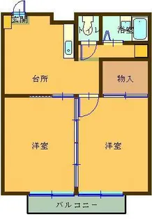美野里【2階】の間取り