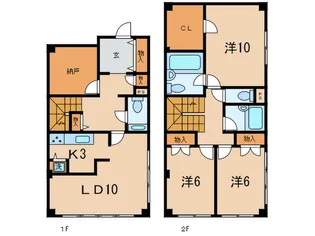 ロイヤル山芦屋【1階】の間取り