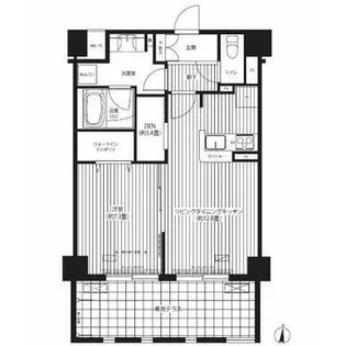 埼玉県さいたま市浦和区常盤9【マンション】の間取り