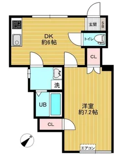KYOWA I【1階】の間取り
