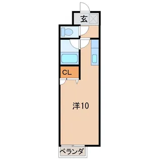 リオグランデ【1階】の間取り