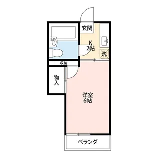 シャンティC【2階】の間取り