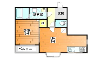 藤ヶ丘OMMビル【2階】の間取り