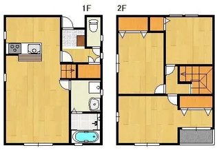 山口県周南市秋月3【一戸建】の間取り