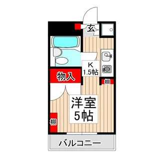 ベルアベニュー志木【3階】の間取り